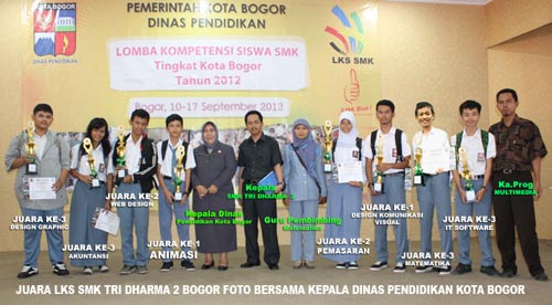 Juara LKS 2012 SMK Tri Dharma 2 Bogor